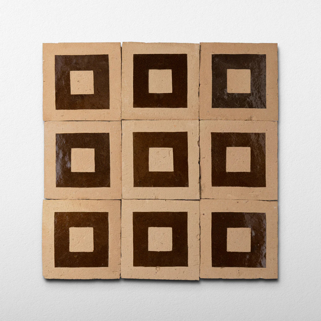 Baroque Classic 4x4 Bitter Zellige Tile