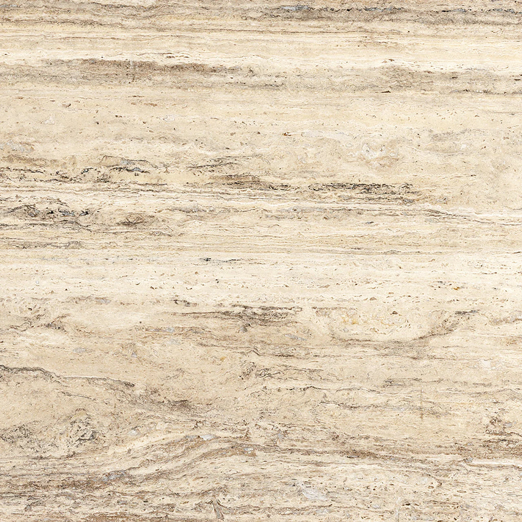 Roman Antico Travertine Vein Cut Filled and Honed Slab